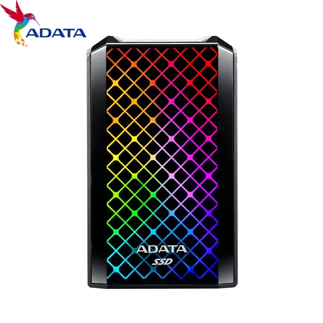 ADATA RGB SE900G 512GB USB 3.2 Gen2x2 Type-C Personal External SSD