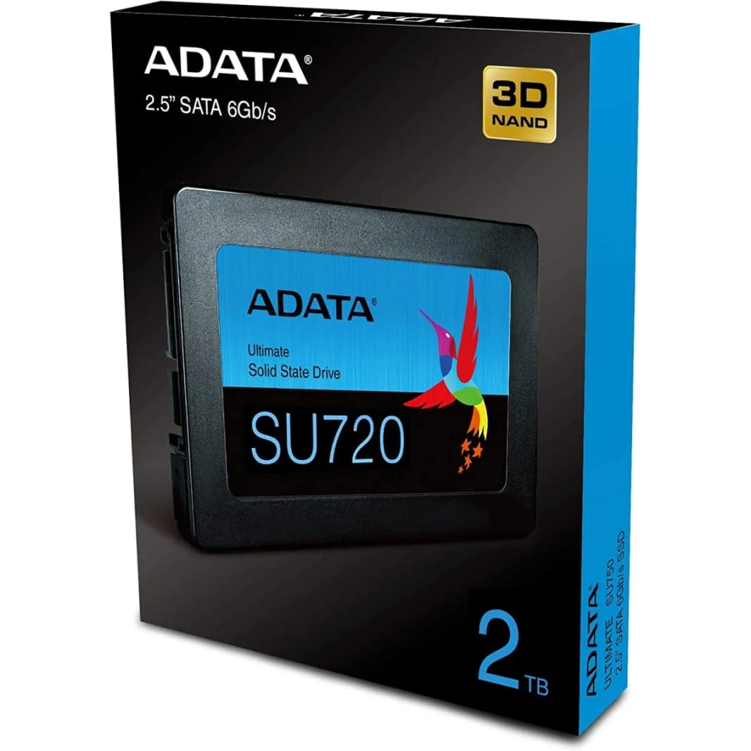 ADATA SSD ASU720S 2TB 3D NAND - High Capacity, Very Durable