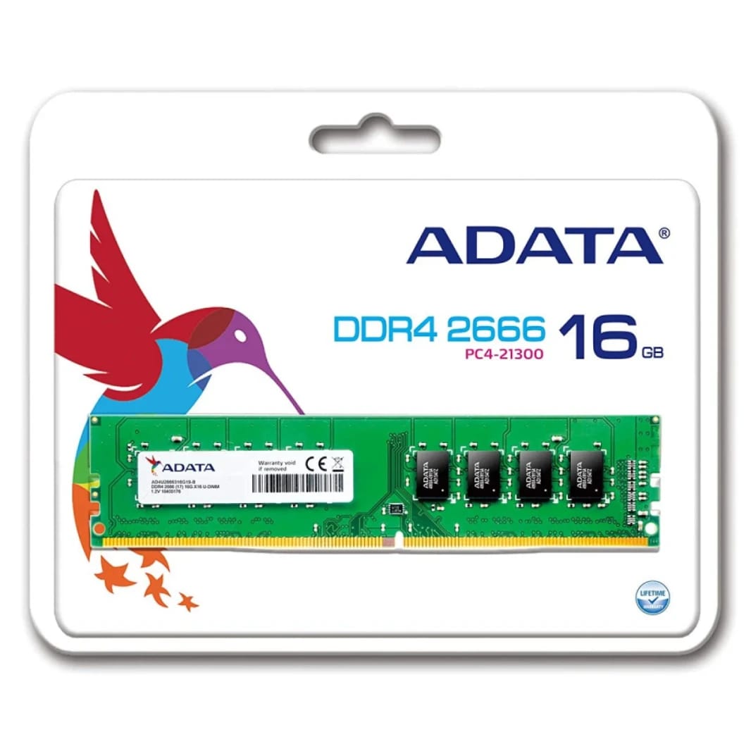 ADATA DDR4 U-DIMM 16GB 2666 (19)