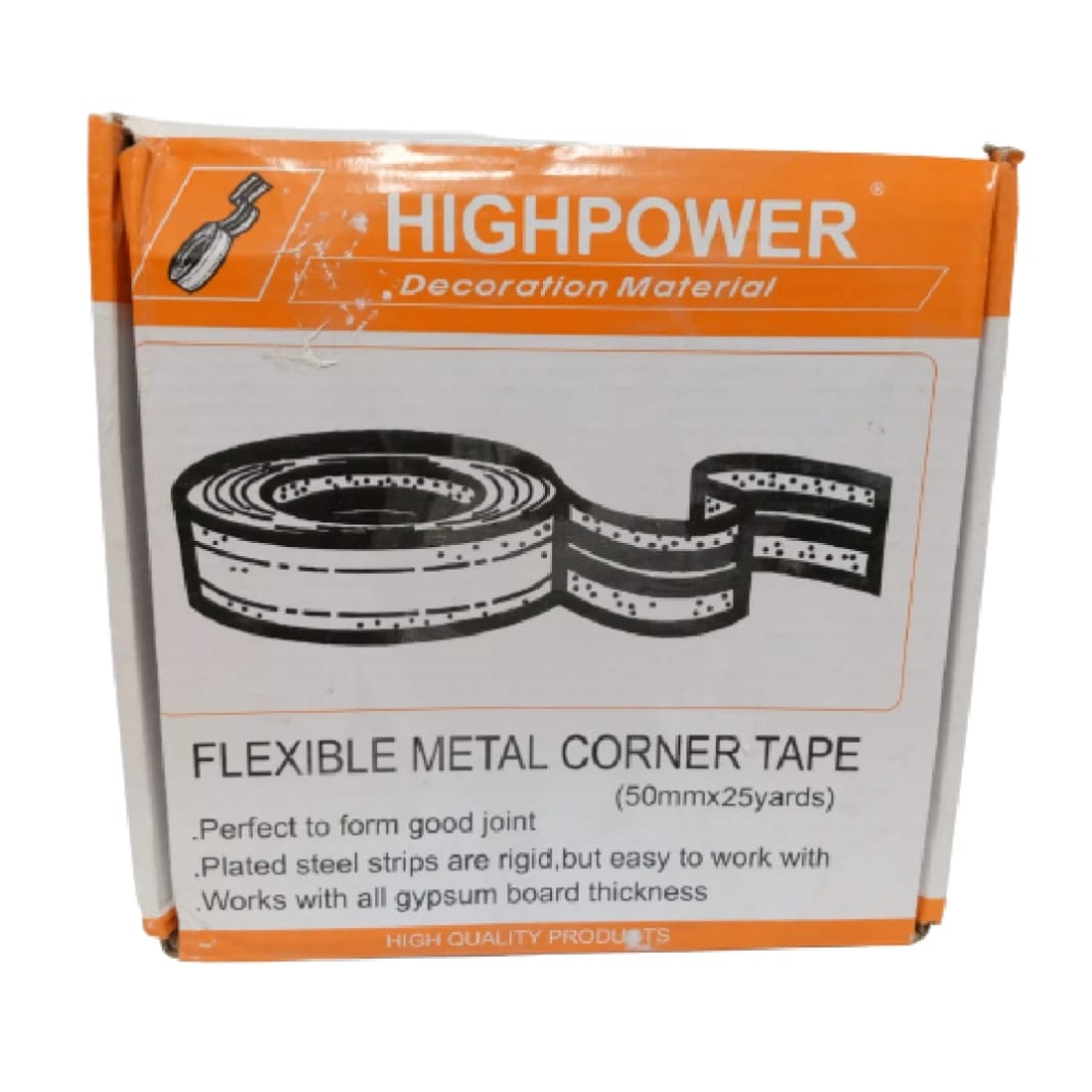HIGH POWER FLEXIBLE METAL CORNER TAPE 5CM * 30M