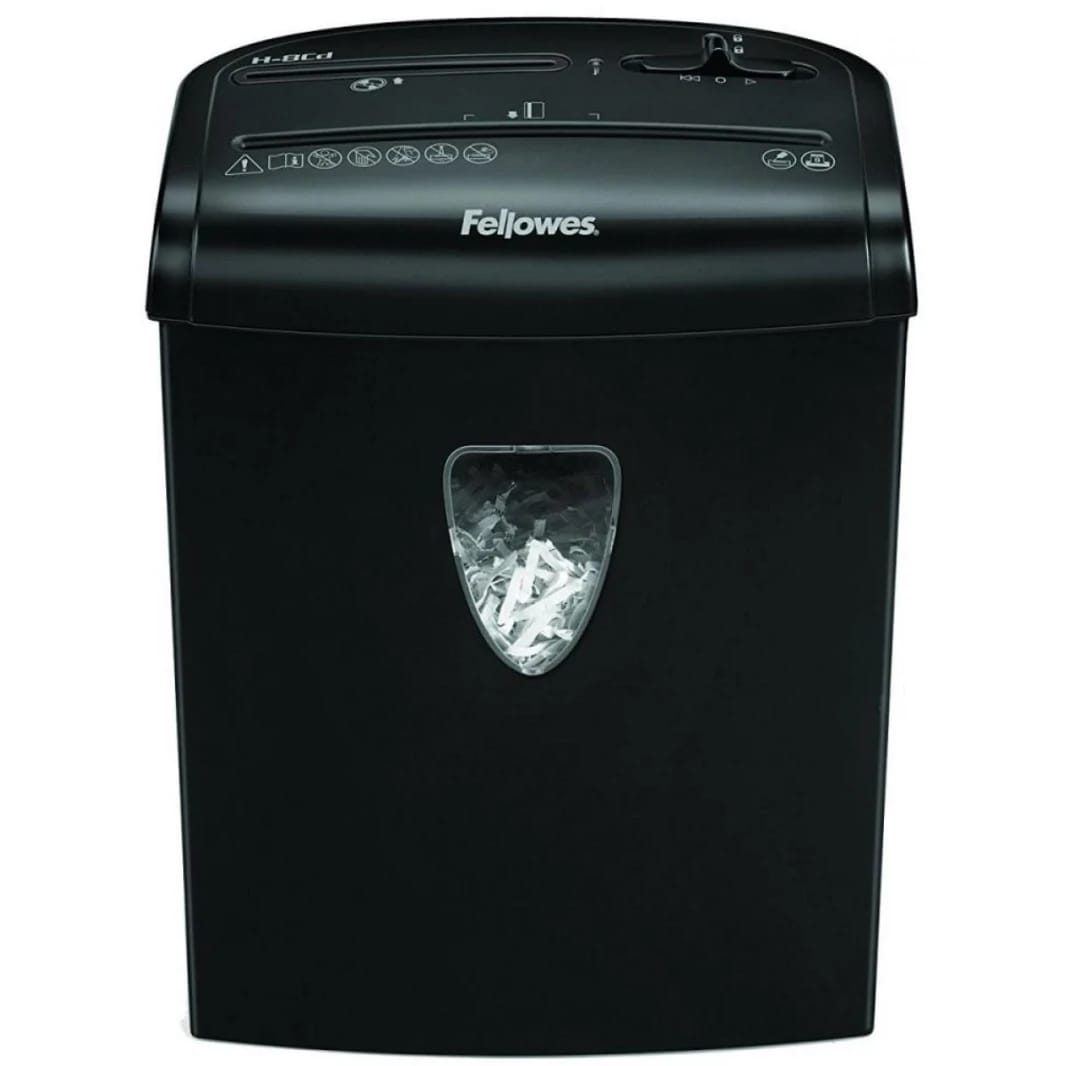 آلة تقطيع الورق Fellowes Powershred H-8CD، تقطيع متقاطع، تقطيع 8 أوراق