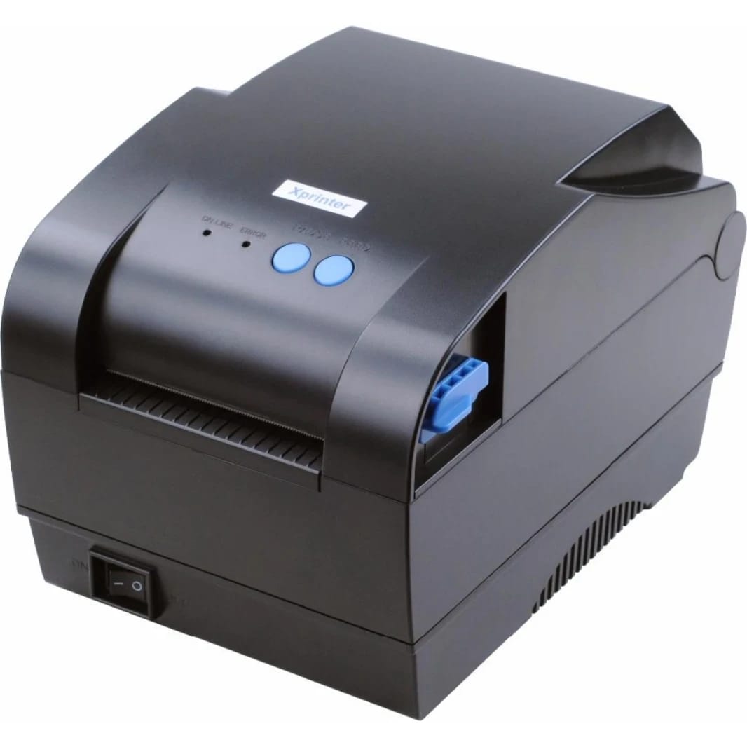 Xprinter XP-365B 20mm إلى 80 مم تسمية الاستلام الحراري الباركود صانع الملصقات