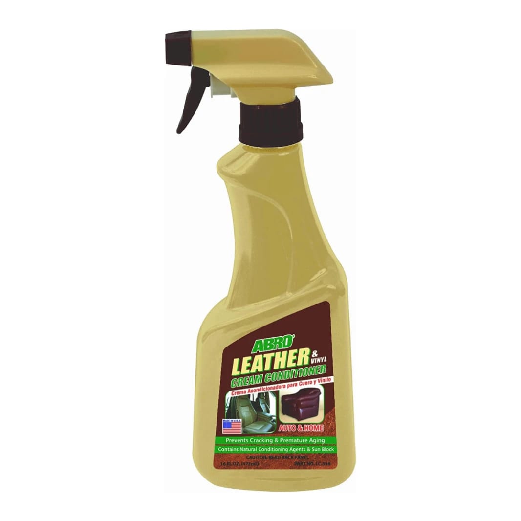 ABRO 473ML LEATHER&VINYL CREAM CONDITIONER AUTO&HOME