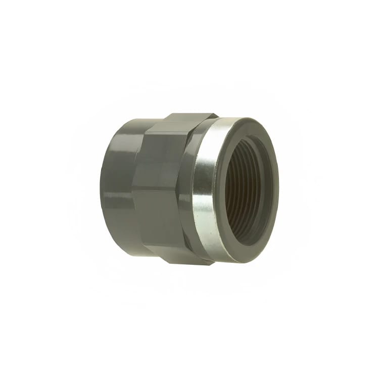 PVC ADHESIVE FITTING TRANSITION THREADED SOCKET 1"