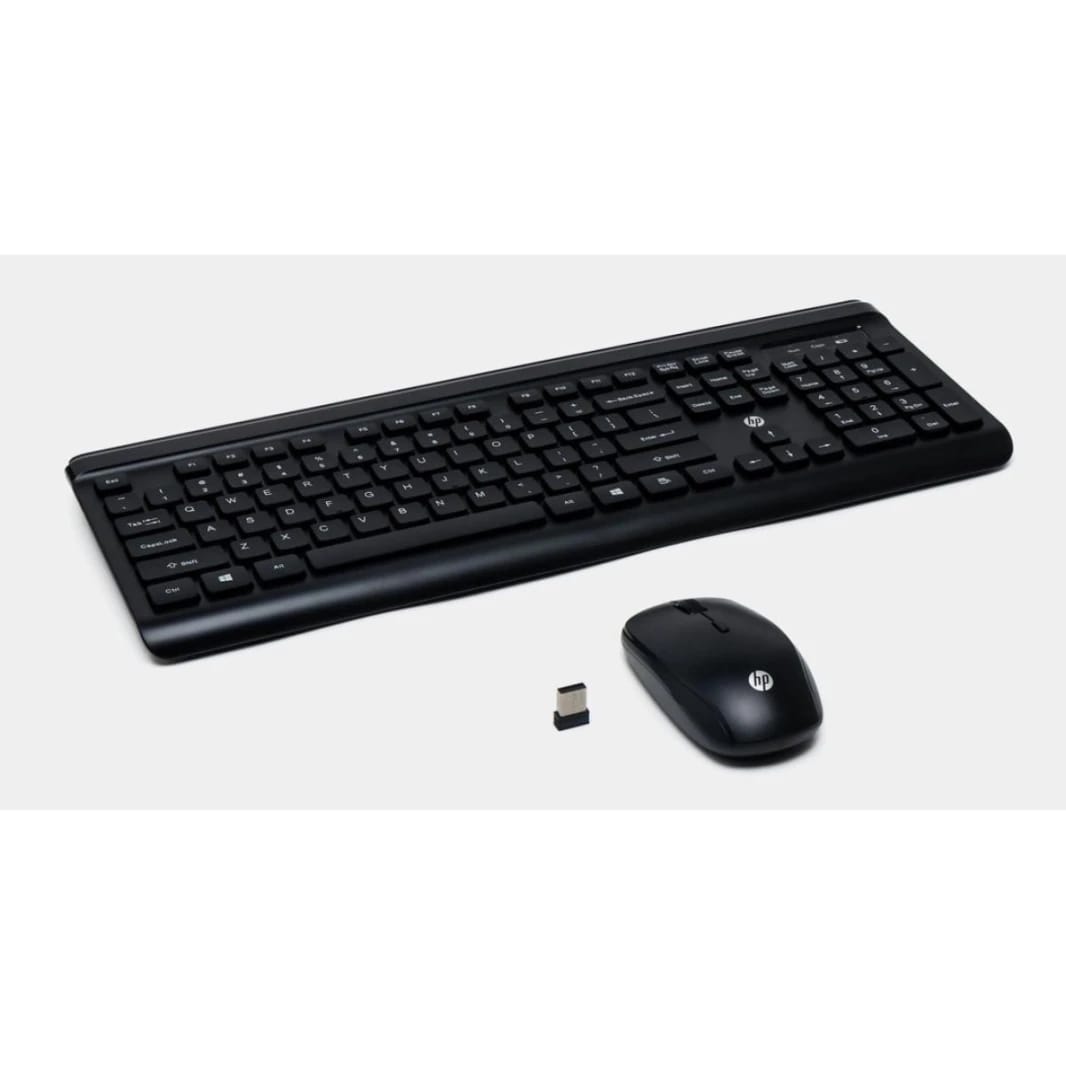 HP CS500 Kit Office Combo 2in1 Wireless (2.4GHz), Silent Slim Design Full-Size Keyboard & Up To 1600DPI Mouse