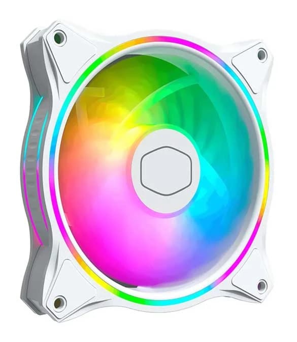 COOLER MASTER MASTERFAN MF120 HALO 3IN1 ARGB FANS KIT - WHITE EDITION