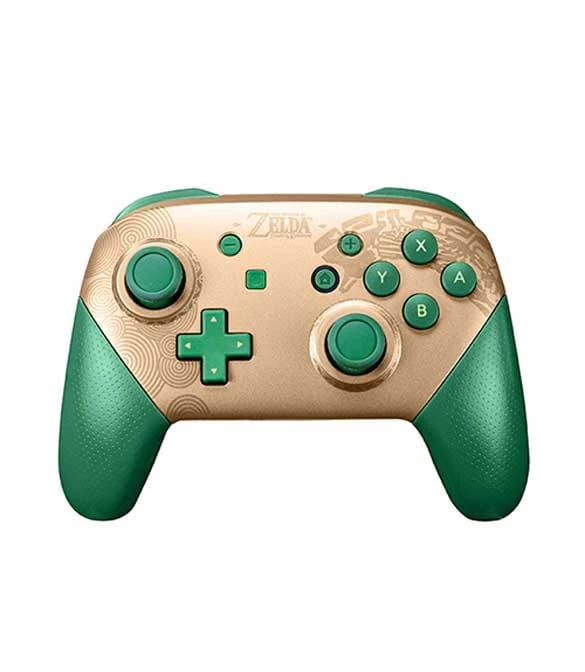 Nintendo Switch Pro Controller - Zelda Tears of The Kingdom (Gold/Green) (OEM)