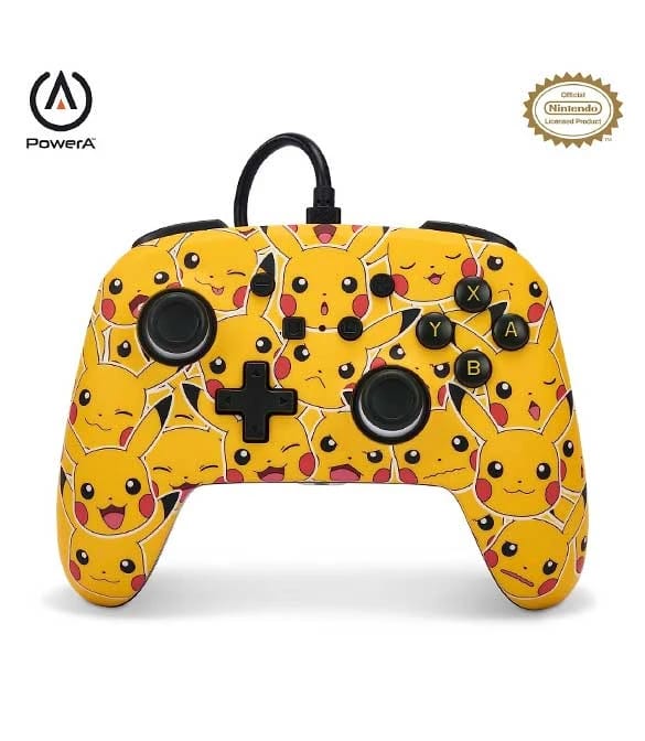 Nintendo Pokemon Pikachu Pro Controller