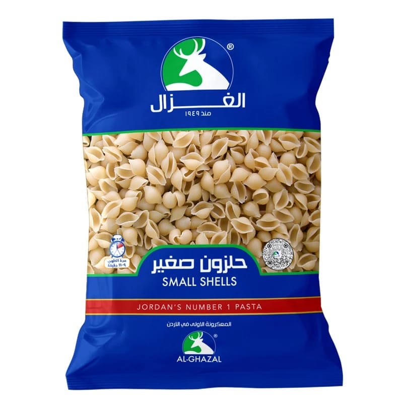 Al Ghazal Small Shells Pasta 300g