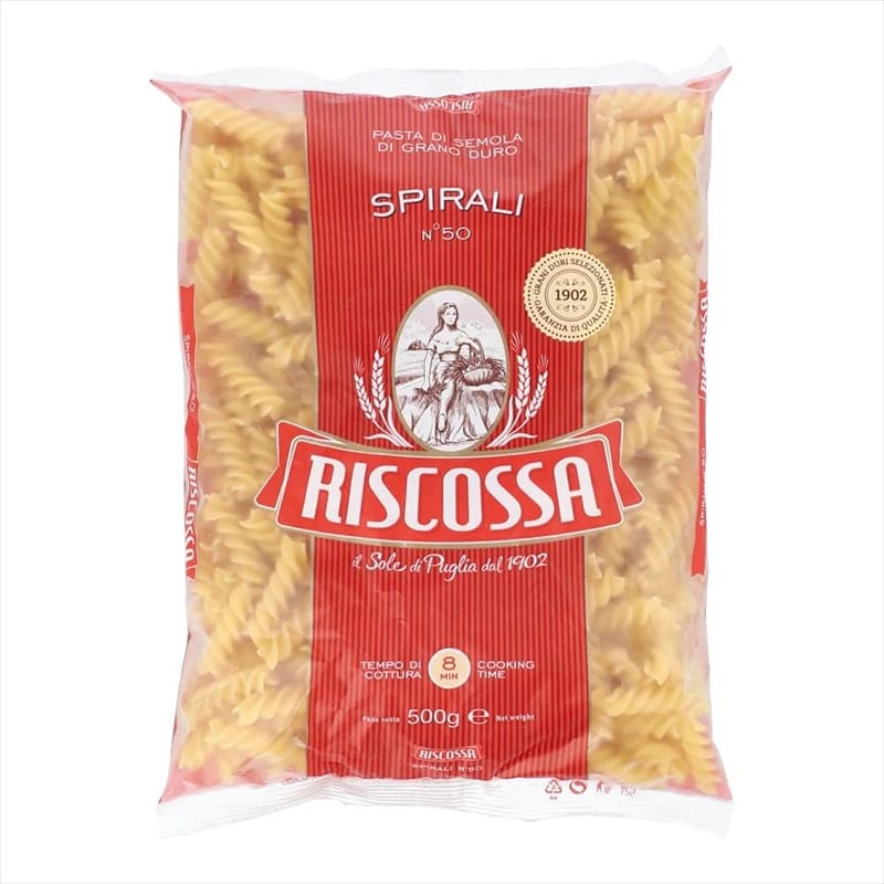 Riscossa Spirali Pasta #50 - 500g