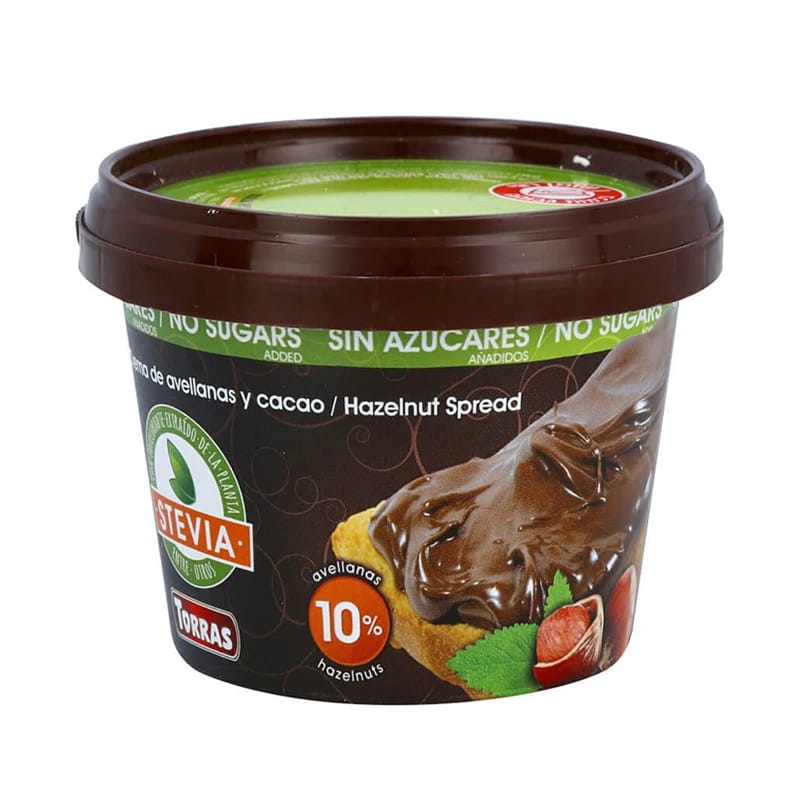 Torras Stevia Hazelnut Chocolate Spread 200g