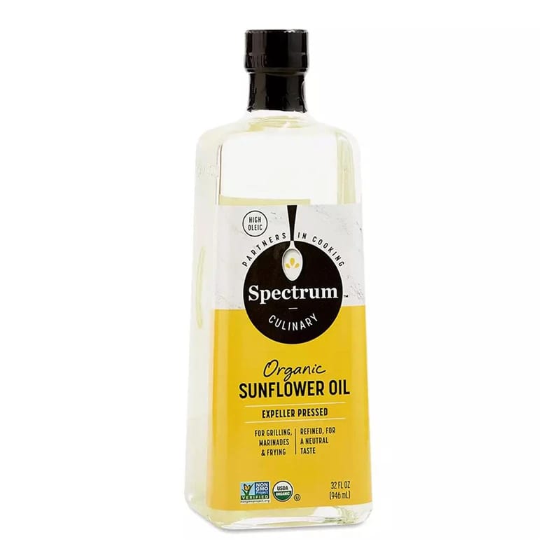 Spectrum Culinary Organic Sunflower Oil 946ml
