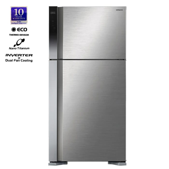 HRTN8565DFBBBBLBLPLA A ++ Hitachi Steel 565 liter steel refrigerator