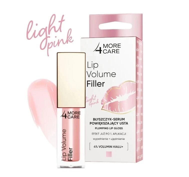 Long 4 Lashes MORE 4 CARE LIP VOLUME FILLER PLUMPING LIP GLOSS – LIGHT PINK