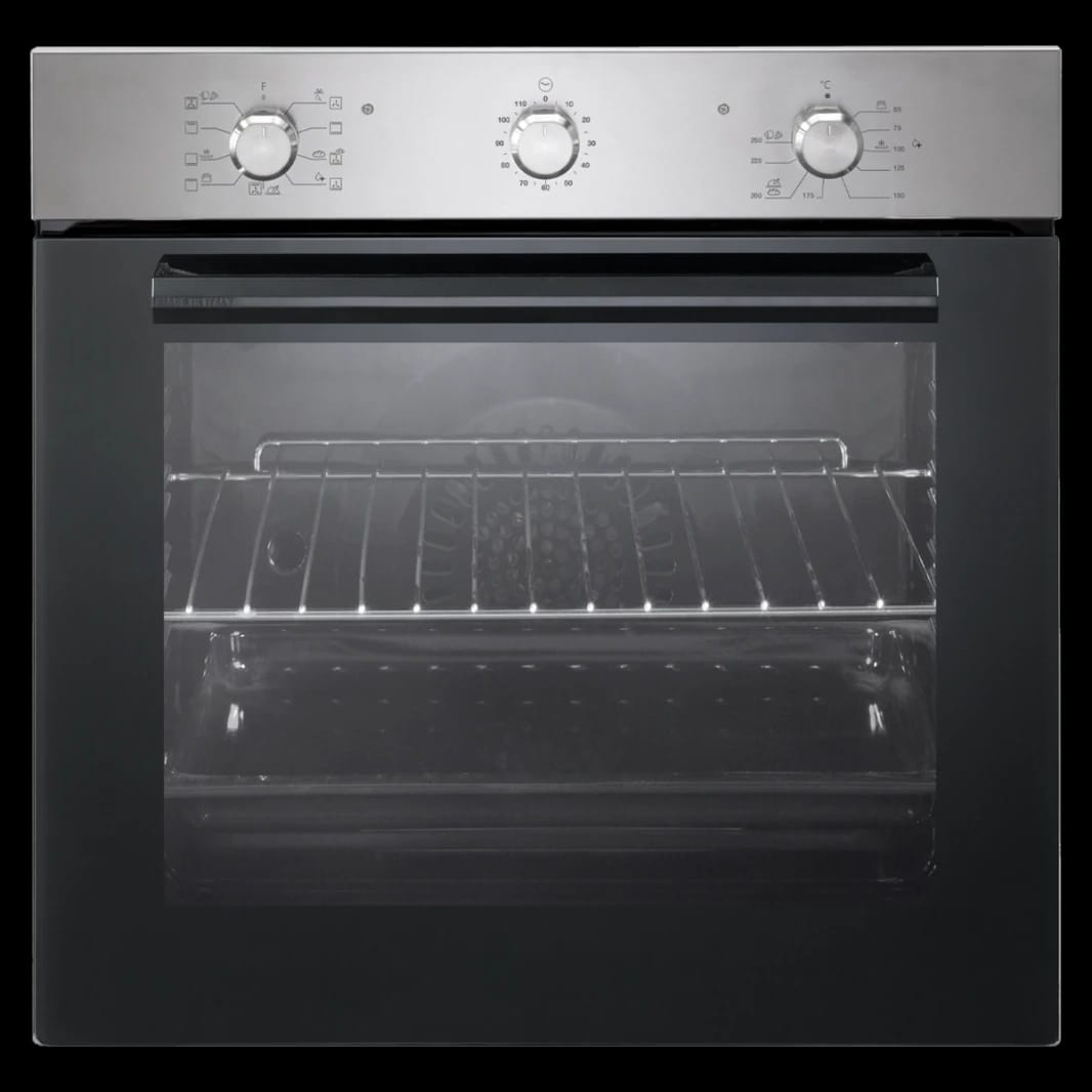 Elba Electric Built-In Oven 9 Functions  Black with 2 Fans Cooling and Distribution
