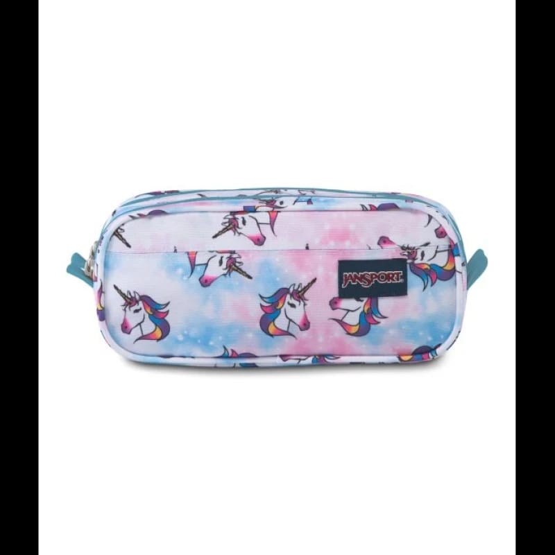 حقيبة ملحقات كبيرة من JanSport بلون سحاب اليونيكورن