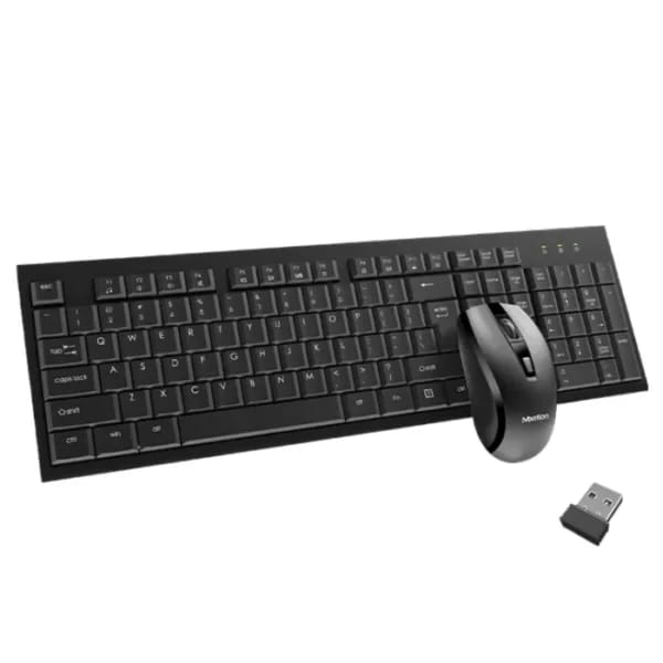 مجموعة MEETION C4120 الصغيرة للوحة المفاتيح والفأرة اللاسلكية بتردد 2.4 جيجاهرتز