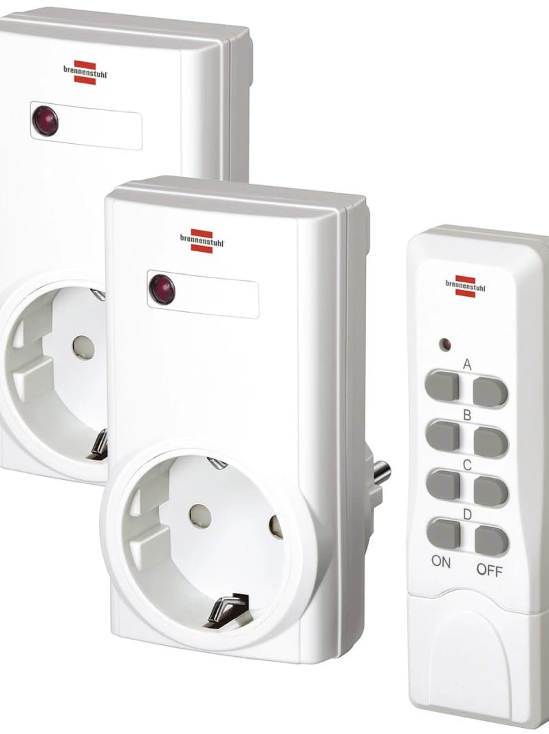 Electric connections set remotely control 2 with remote