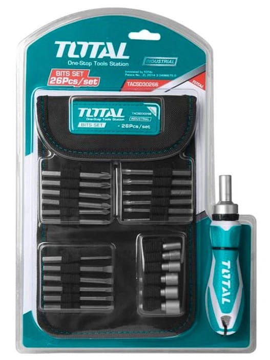 Automatic screwdriver with 26 Total heads
