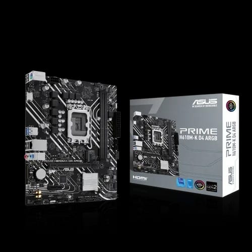 Asus Prime H610M-K D4 Argb اللوحة الأم