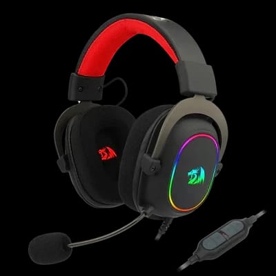 Redragon H510 Zeus -X RGB سماعة ألعاب سلكية - 7.1 صوت محيطي