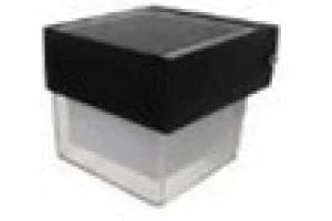 Light Outdoor Cube Worm Solar Up&Down 6W Glob Vetro VE-0026