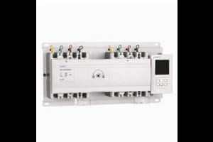 مفتاح تحويل اتوماتيكي مع ماتور MCCB رباعي630 امبير مع وحدة قياس وتحكمCHINT NZ7-630S/630/4