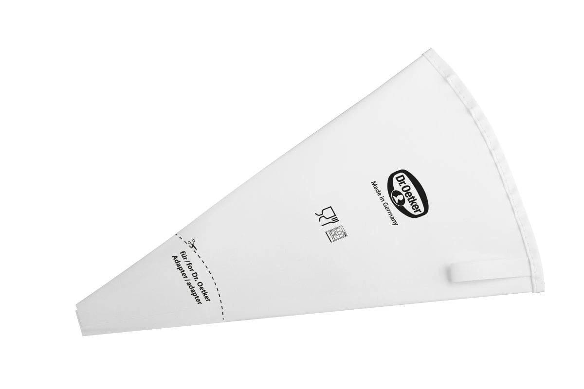 Oetker Nozzle Manufacture Cotton Piping Bag أبيض ، 28X10X1 سم