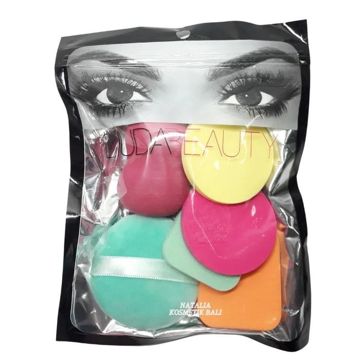 Liuda Beauty Sponge Set – Colorful Mix (6 Pieces)