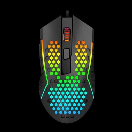 Redragon M987-K خفيفة الوزن 55G Honeycomb Gaming Mouse RGB 12000 DPI
