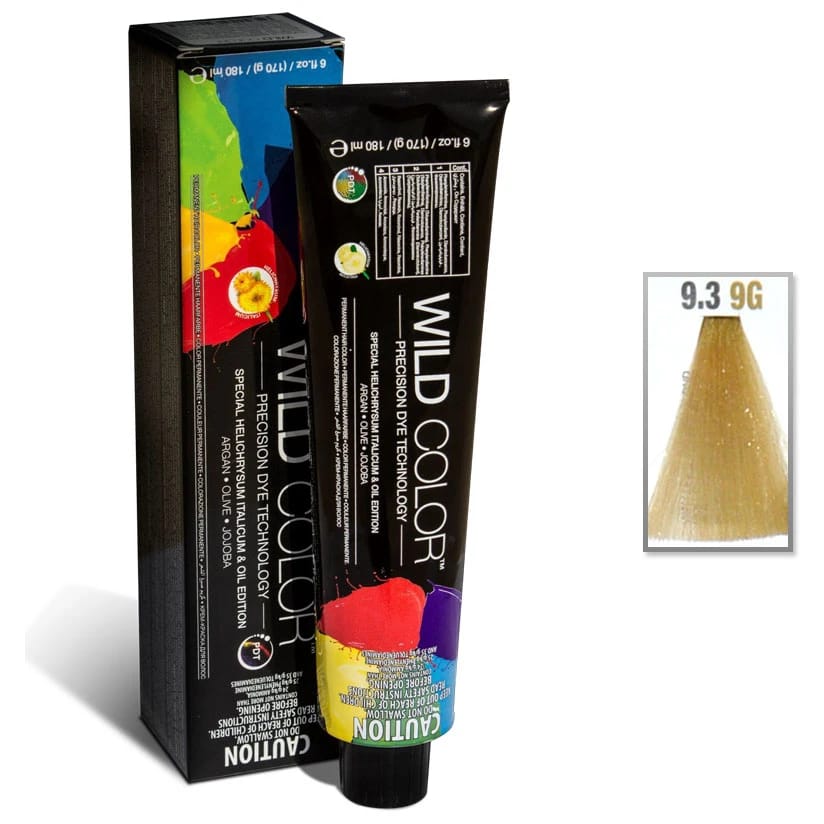 كريم لون الشعر الذهب 9.3 9G -180ML