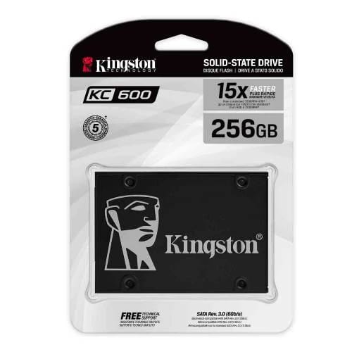 Kingston KC600 256GB SATA III Solid State Drive SSD
