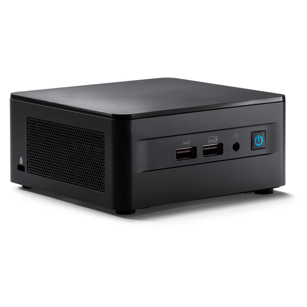 ASUS NUC 12 PRO Mini-PC 12th Generation (i5-1240P / up to 64GB DDR4-3200 / Support 2 x M.2 (2280 – 2242) + 1 x 2.5″ SATA / Intel Iris Xe Graphics / DOS) [ RNUC12WSHI5000021 / 90AR00E1-M00080 ]