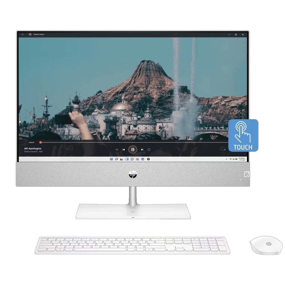 HP Pavilion 24-Ca2000 All-in-One 13th Gen. (I7-13700T / 16GB DDR4 / 512GB NVME M.2 / Intel® UHD Graphics 770 / 23.8 ″ FHD Touch Screen / Windows 11) [6L7A8AV-CTO3]