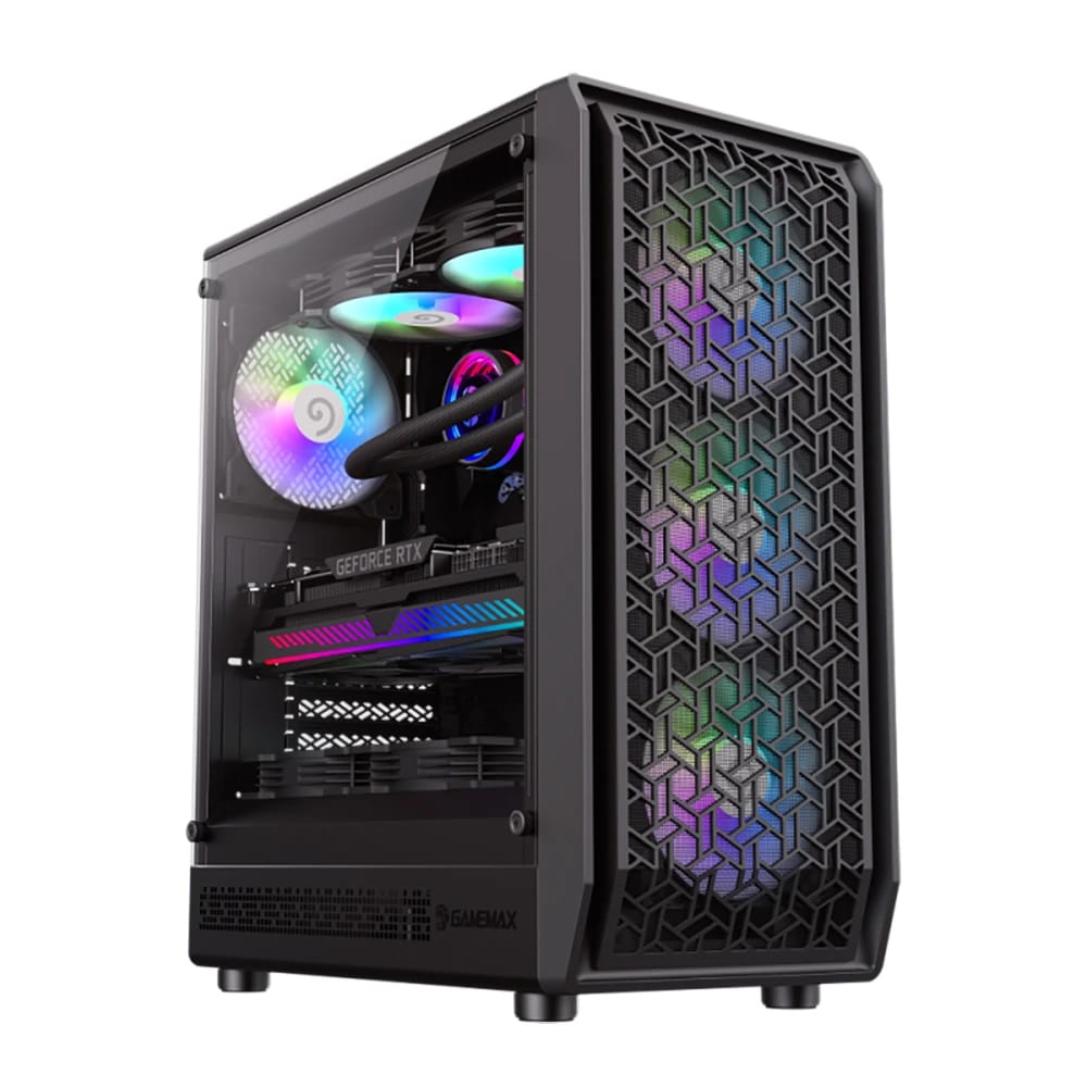GAMEMAX Forge AB-Mid Tower ATX Gaming Case Black