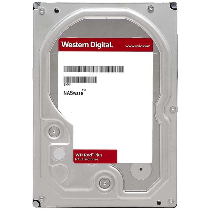 Western Digital Red Plus NAS Drive 3.5 بوصة-2 تيرابايت-64 ميجابايت-WD20EFPX
