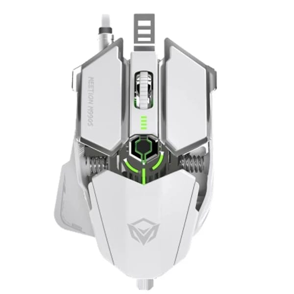 Meetion M990S Gaming Mouse – white – up to 2500 dpi