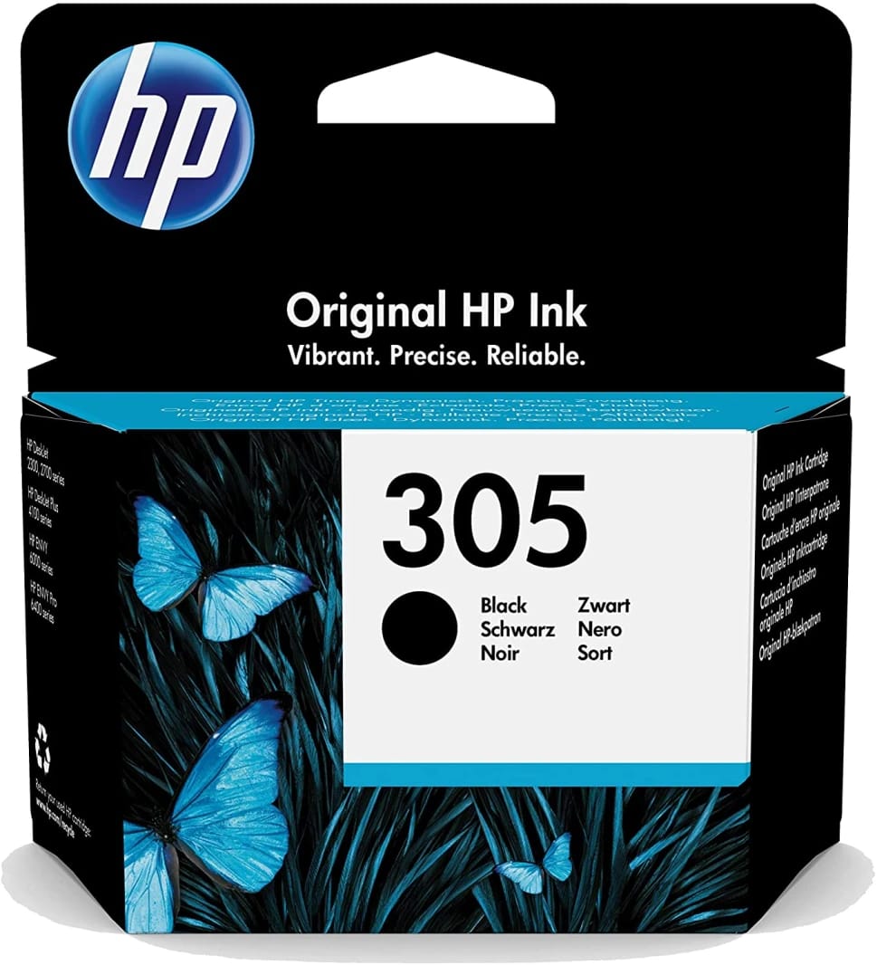HP 305 Black Original Ink Cartridge [ 3YM61AE ]