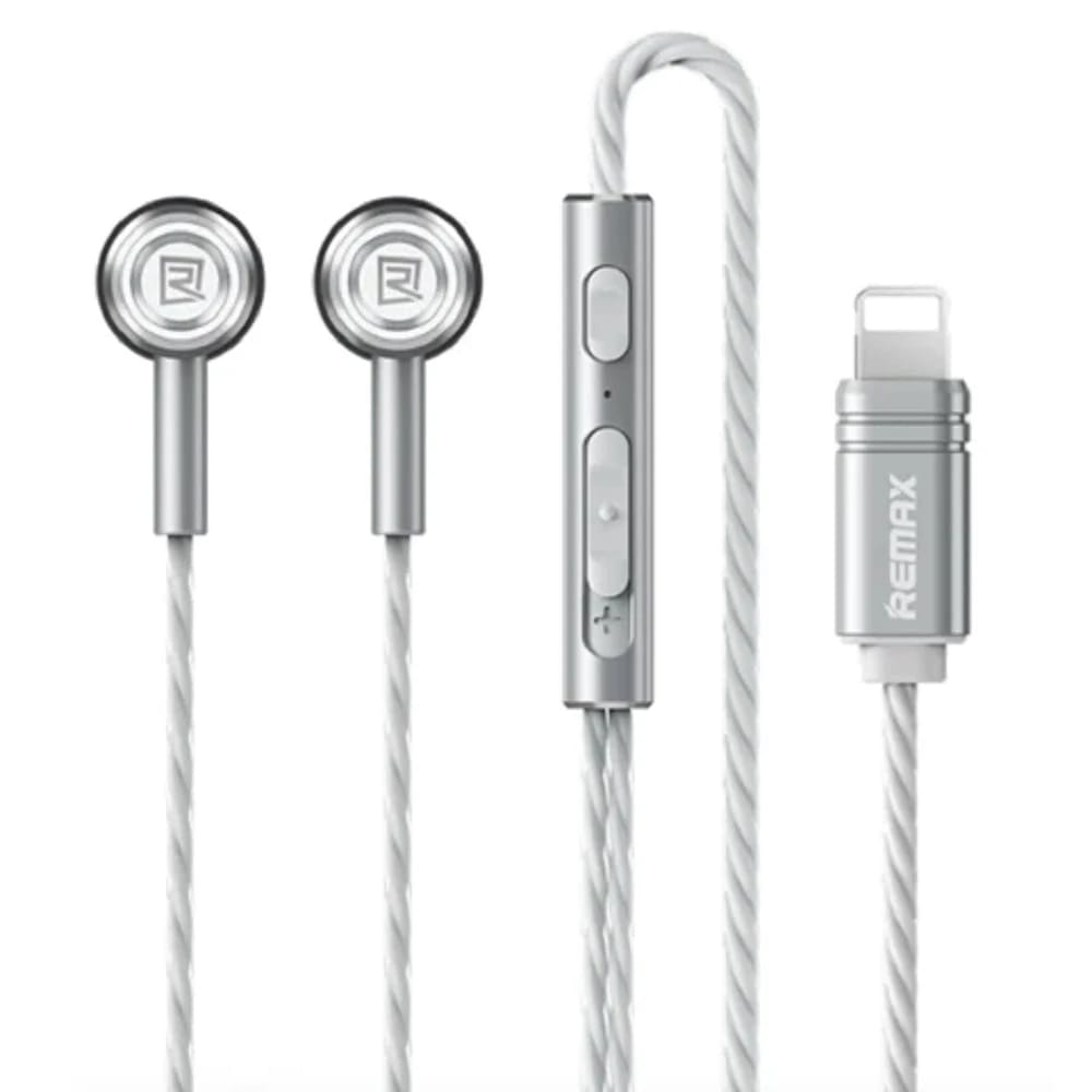 Remax Lightning iPhone metal Wired Earphone for iPhone RM-598i