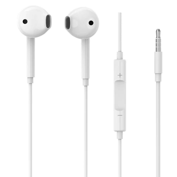 Pisen in-ear headphone – white color – 3.5mm Plug – AP01