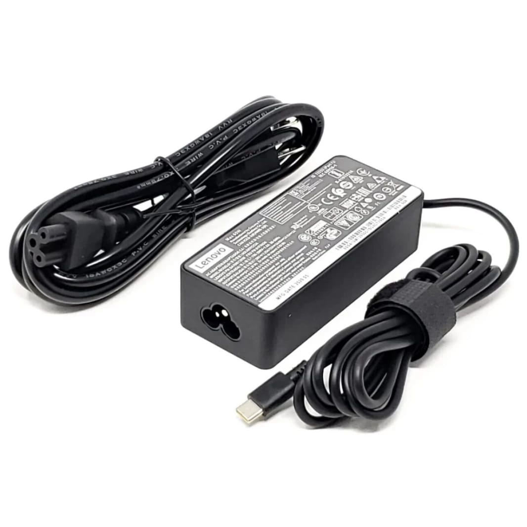 محول تيار متردد قياسي من لينوفو بقوة 65 واط (USB Type-C) - المملكة المتحدة