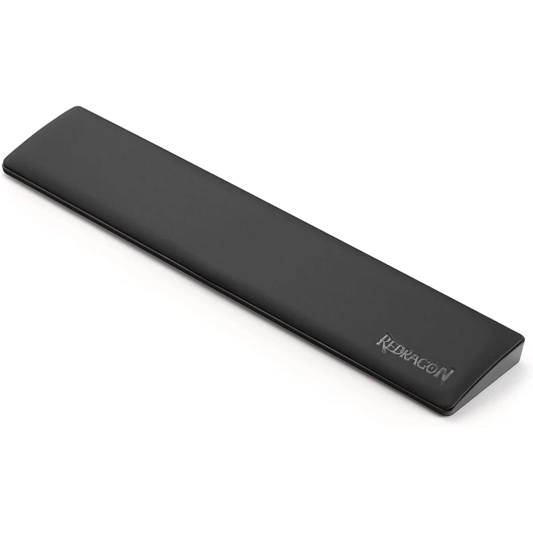 Redragon P036 Meteor M Keyboard Wrist Rest Pad Soft Memory Foam w/ Anti-Slip Rubber Base For 80% 87 Keys Compact Size