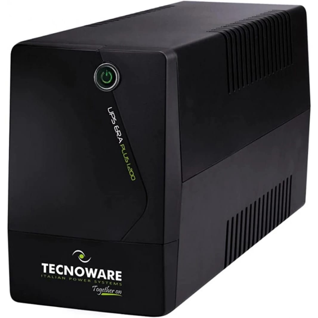 Tecnoware UPS ERA PLUS 2600 IEC TOGETHER ON, IEC outputs, Backup time up to 50 min with 1 PC or 150 min with Modem Router, AVR Stabilization