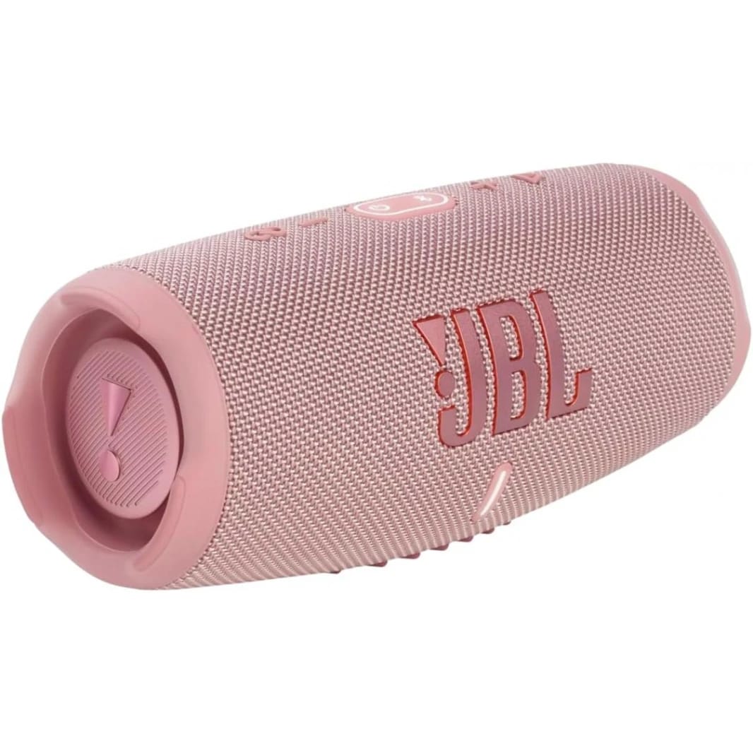 JBL CHARGE 5 - Portable Waterproof (IP67) Bluetooth Speaker with Powerbank USB Charge out, 20 hours playtime, JBL Partyboost (Pink)