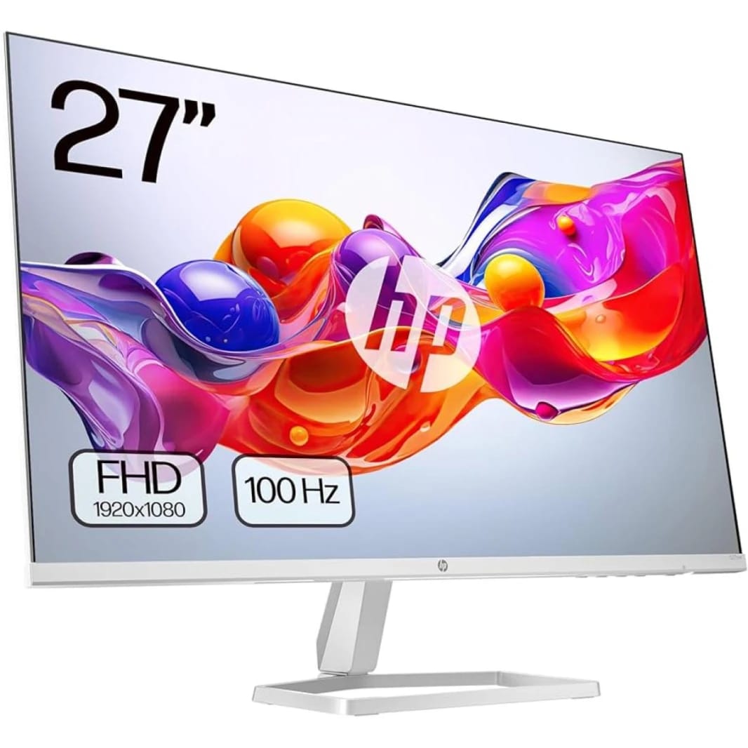 HP Series 5 27" FHD Monitor 527sf - 100Hz, 1500:1 CR, 99% sRGB, HDMI & VGA, Low-Blue Light