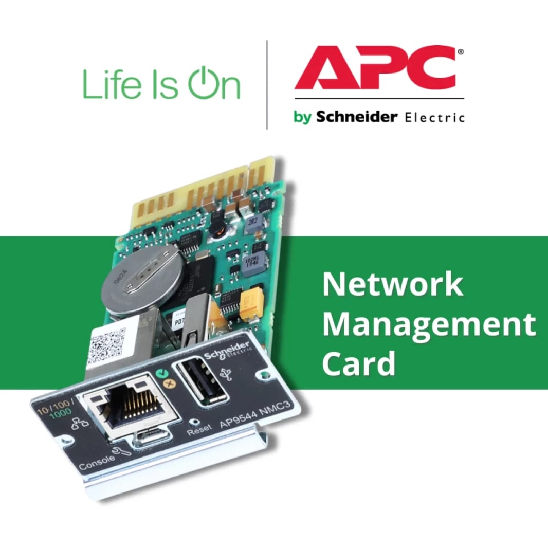 بطاقة إدارة الشبكة APC AP9544 لسهولة UPS ، مرحلة واحدة