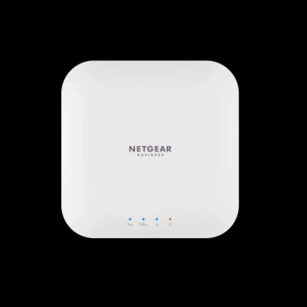NETGEAR (WAX214) Wi-Fi 6 Access Point - Dual-Band PoE Access Point AX1800 Wireless Speed | 1 x 1G Ethernet PoE Port | Up to 128 Devices | WPA3 Security | MU-MIMO | Power Adapter Not Included