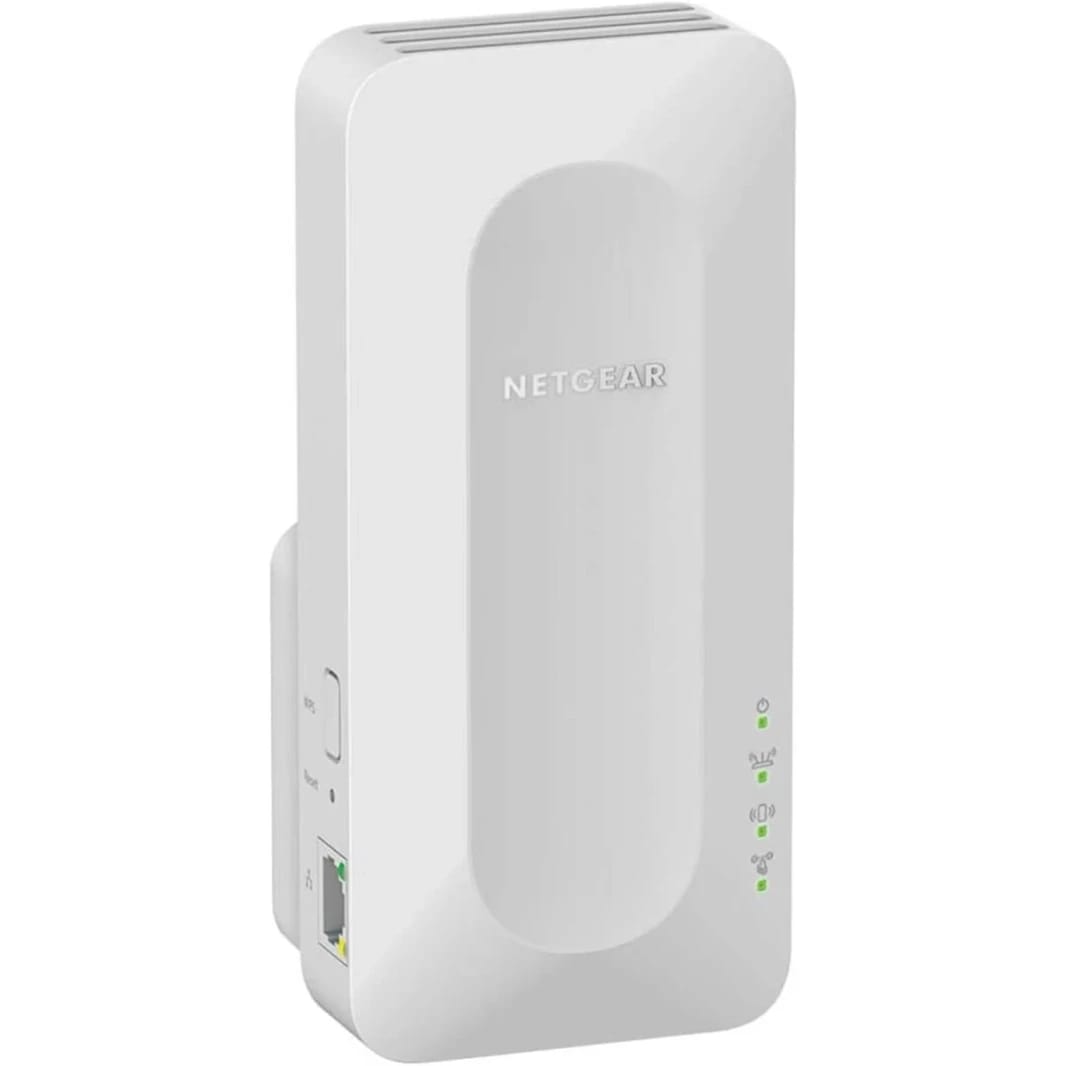 NETGEAR (EAX12) Wi-Fi 6 Mesh Range Extender AX1600 Dual-Band Wireless Signal Booster & Repeater (up to 1.6Gbps Speed), WPA3 Security, Smart Roaming