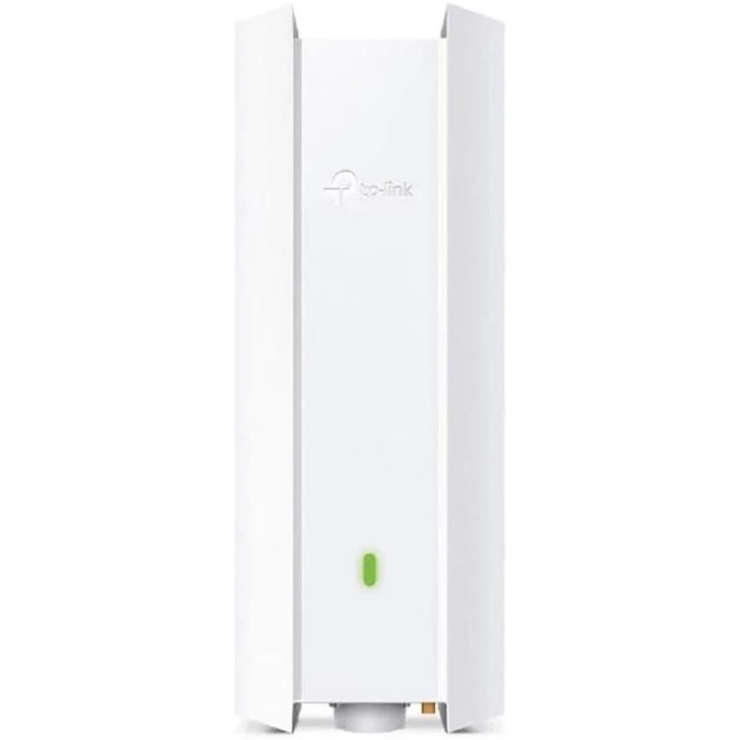 TP-Link EAP610-Outdoor Omada True WiFi6 AX1800 Gigabit Outdoor Access Point Mesh, Seamless Roaming, MU-MIMO PoE+ Powered IP67 Multiple SDN Controller Remote & App Control Support RE Mode