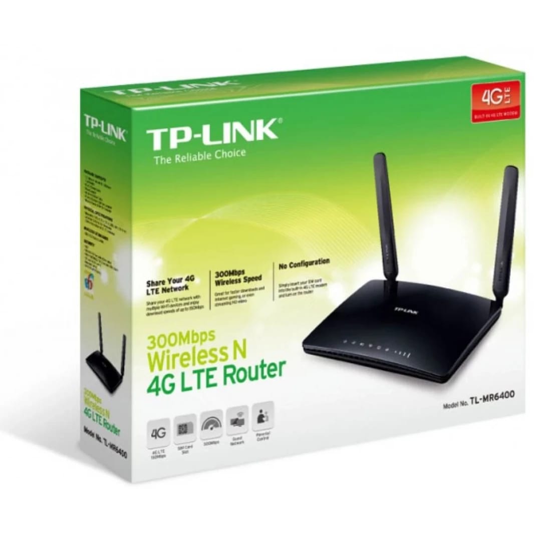 تي بي لينك MR6400 راوتر واي فاي 4G LTE بدون تهيئة